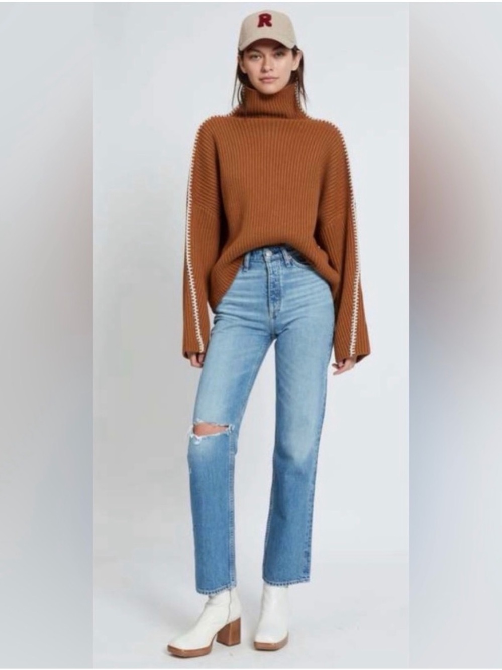 Rag & Bone Alex High-Rise Straightuu Delavan Jeans Size 25
